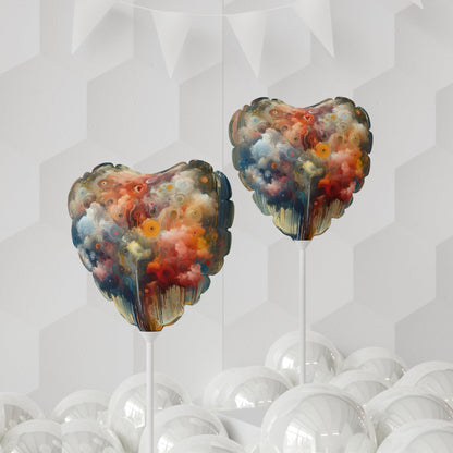 Abstract Beliefs Reflection Balloon (Round and Heart-shaped), 11" - ATUH.ART