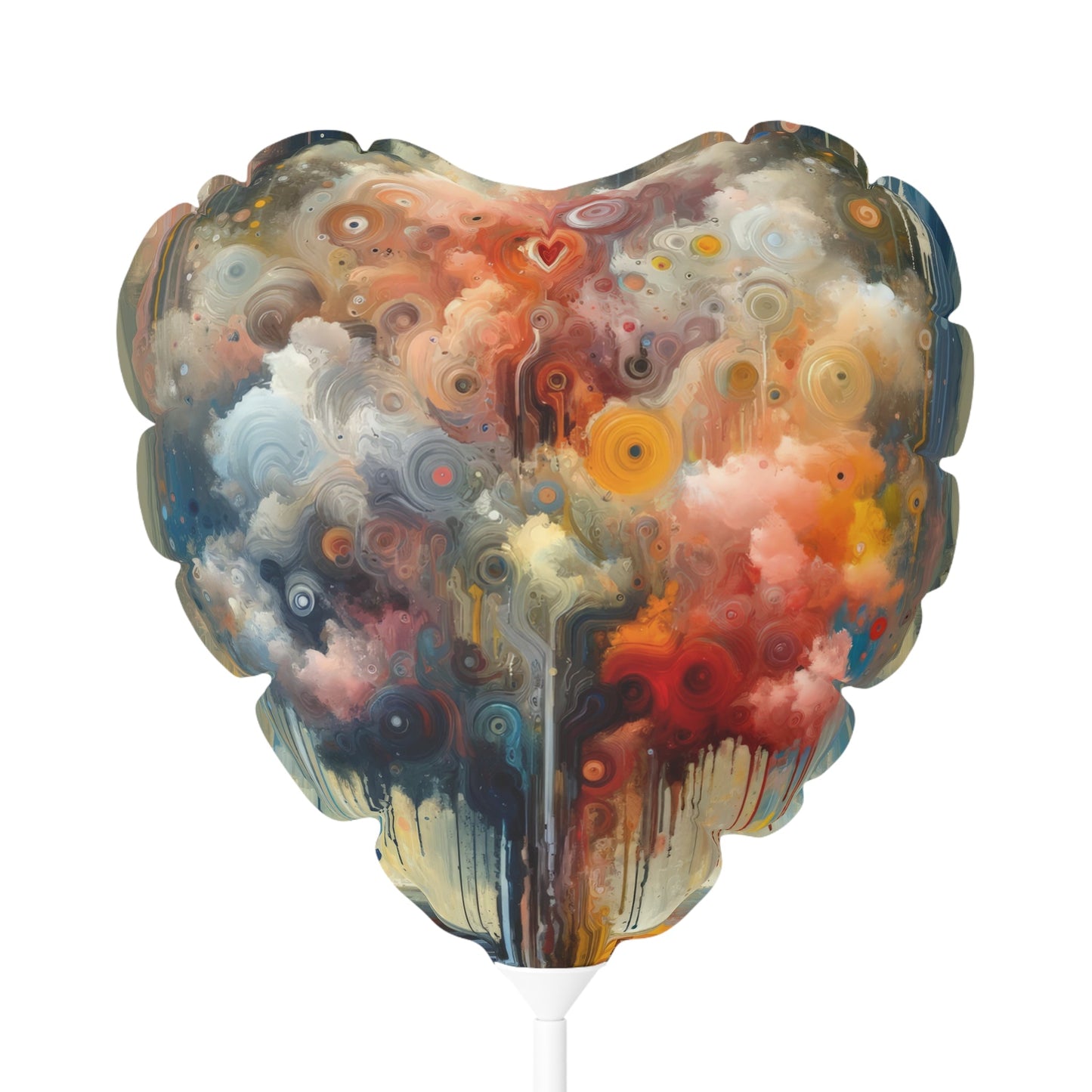 Abstract Beliefs Reflection Balloon (Round and Heart-shaped), 11" - ATUH.ART