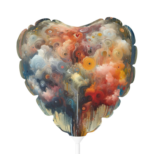 Abstract Beliefs Reflection Balloon (Round and Heart-shaped), 11" - ATUH.ART