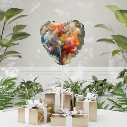Abstract Beliefs Reflection Balloon (Round and Heart-shaped), 11" - ATUH.ART
