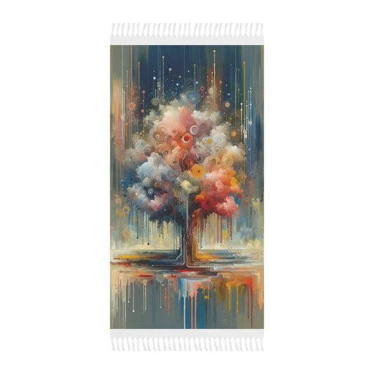 Abstract Beliefs Reflection Boho Beach Cloth - ATUH.ART