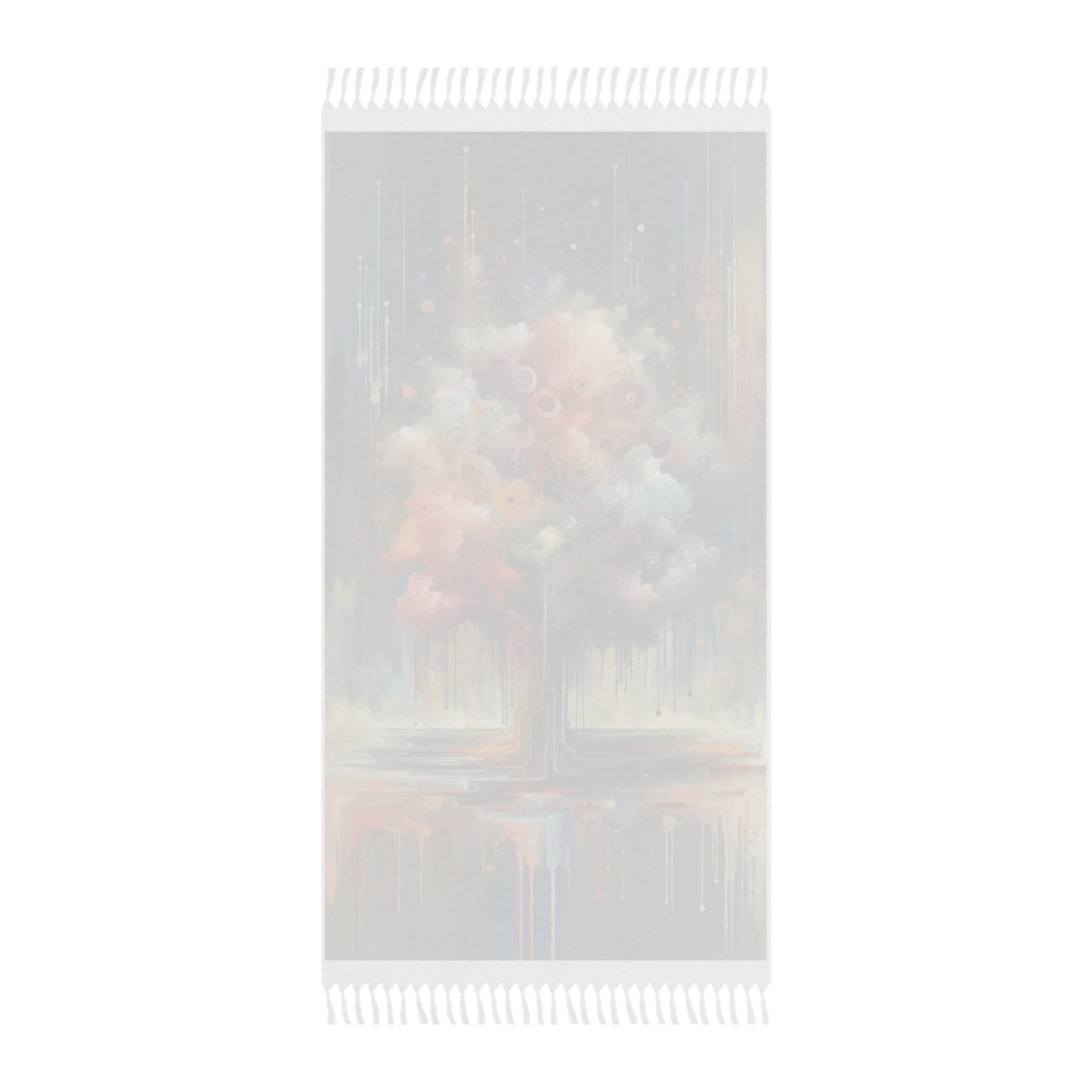 Abstract Beliefs Reflection Boho Beach Cloth - ATUH.ART