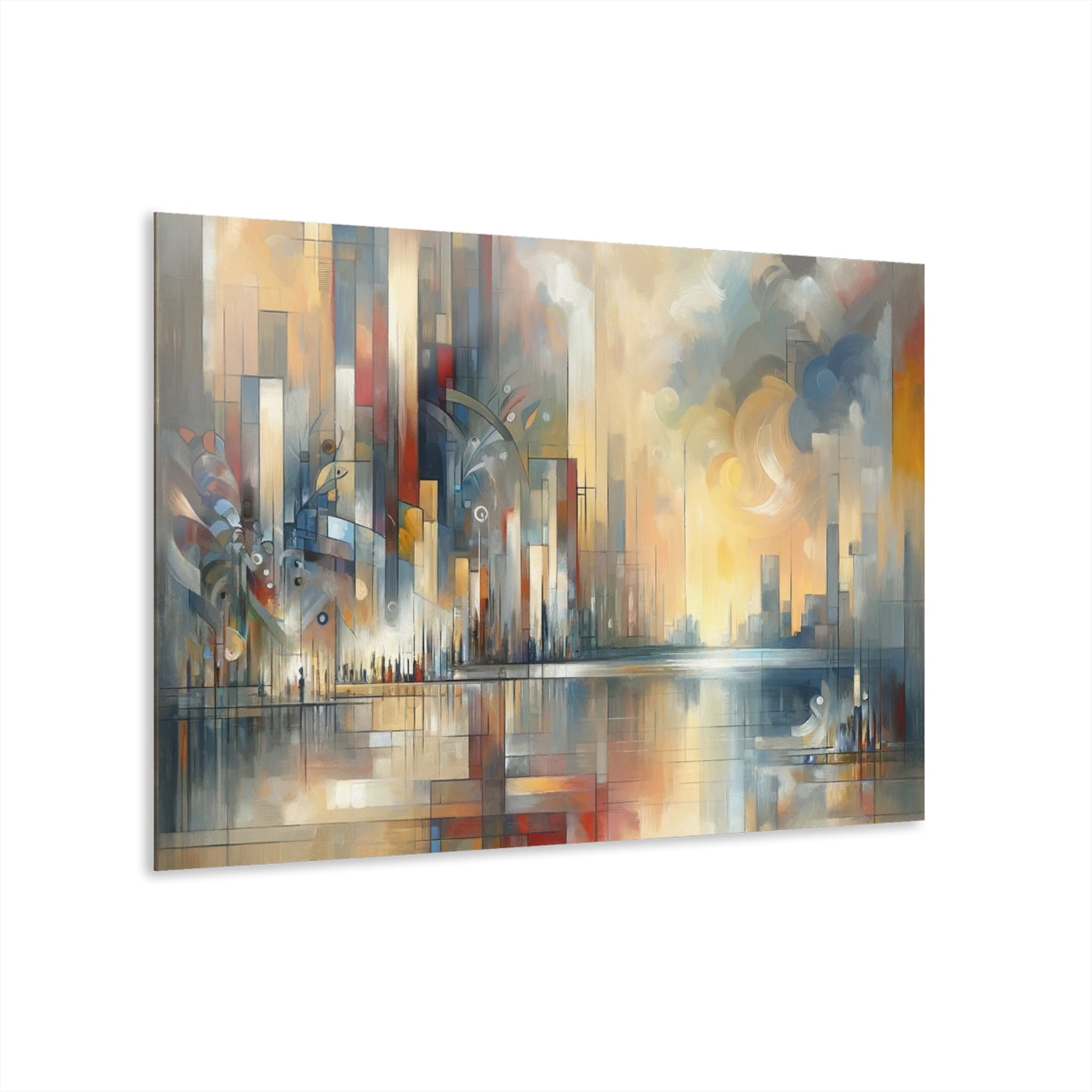 Abstract Buzzing Stillness Acrylic Prints (French Cleat Hanging) - ATUH.ART