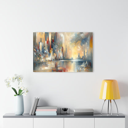 Abstract Buzzing Stillness Acrylic Prints (French Cleat Hanging) - ATUH.ART