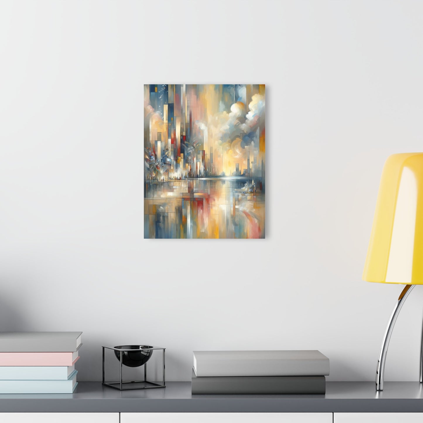 Abstract Buzzing Stillness Acrylic Prints (French Cleat Hanging) - ATUH.ART