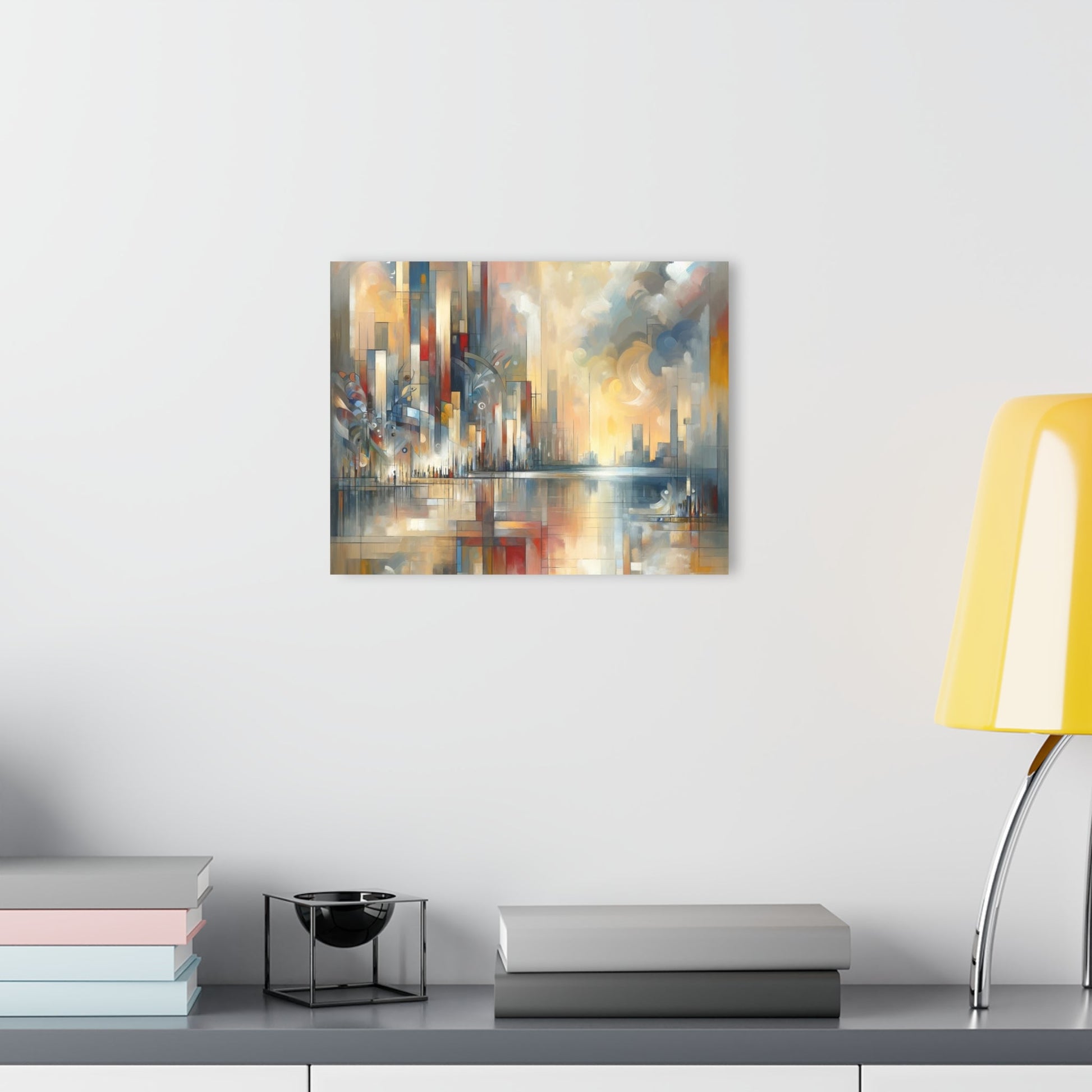 Abstract Buzzing Stillness Acrylic Prints (French Cleat Hanging) - ATUH.ART