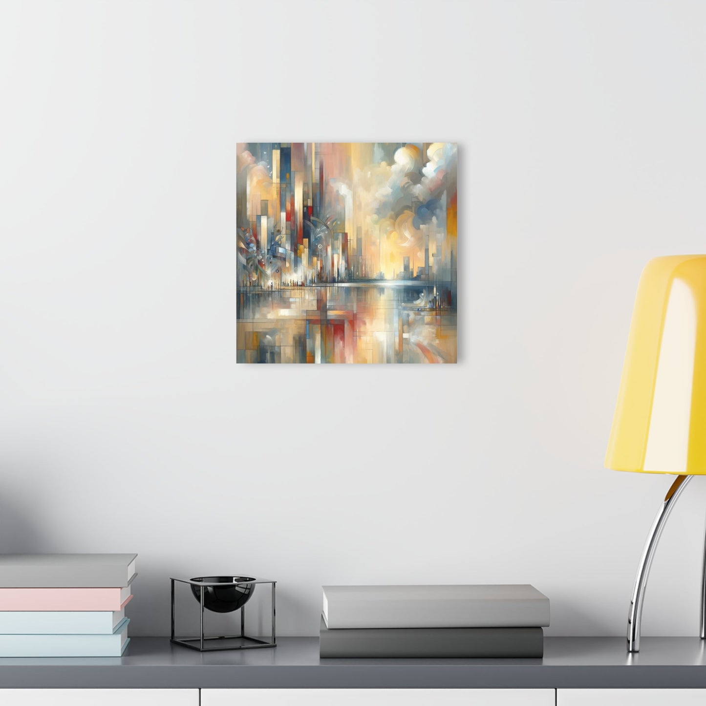 Abstract Buzzing Stillness Acrylic Prints (French Cleat Hanging) - ATUH.ART