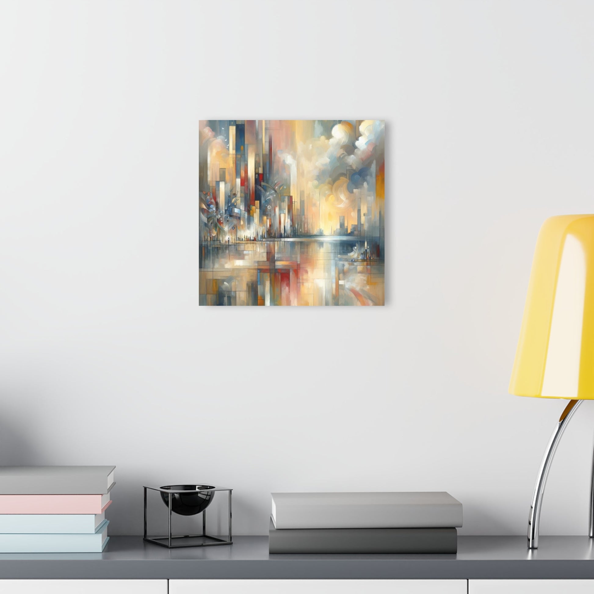 Abstract Buzzing Stillness Acrylic Prints (French Cleat Hanging) - ATUH.ART