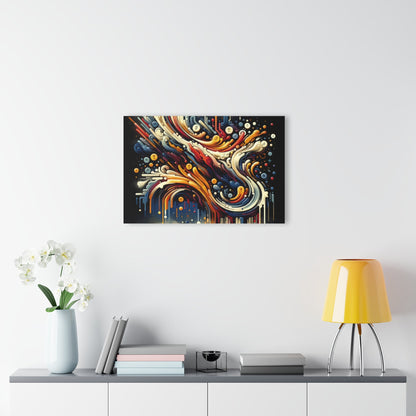 Abstract Financial Flux Acrylic Prints (French Cleat Hanging) - ATUH.ART