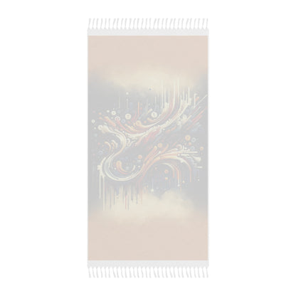 Abstract Financial Flux Boho Beach Cloth - ATUH.ART