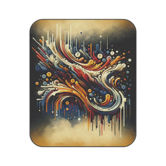 Abstract Financial Flux Picnic Blanket - ATUH.ART
