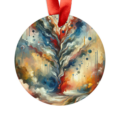 Abstract Forgiveness Offering Acrylic Ornament with Ribbon - ATUH.ART