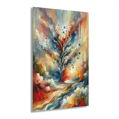 Abstract Forgiveness Offering Acrylic Prints (French Cleat Hanging) - ATUH.ART