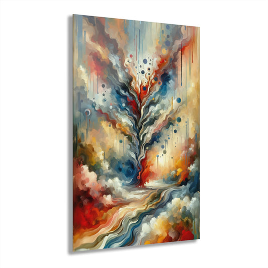 Abstract Forgiveness Offering Acrylic Prints (French Cleat Hanging) - ATUH.ART