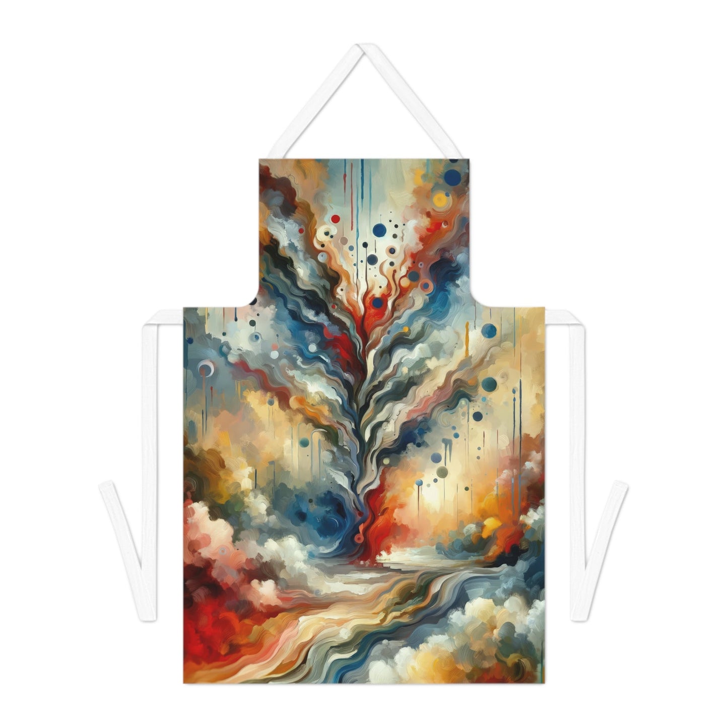Abstract Forgiveness Offering Adult Apron (AOP) - ATUH.ART