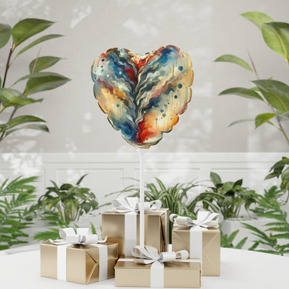 Abstract Forgiveness Offering Balloon (Round and Heart-shaped), 11" - ATUH.ART