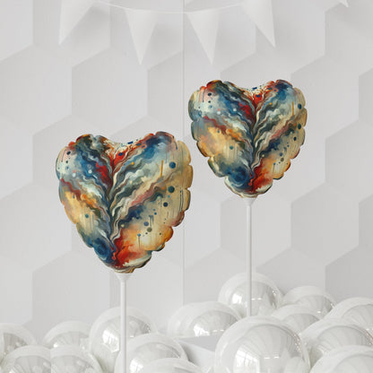Abstract Forgiveness Offering Balloon (Round and Heart-shaped), 11" - ATUH.ART