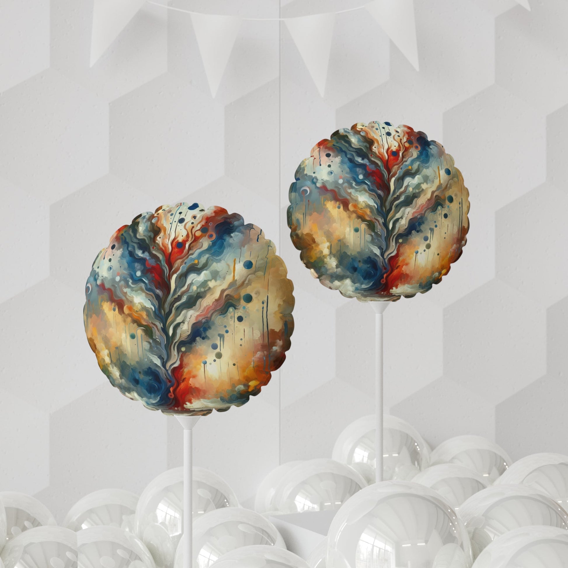 Abstract Forgiveness Offering Balloon (Round and Heart-shaped), 11" - ATUH.ART