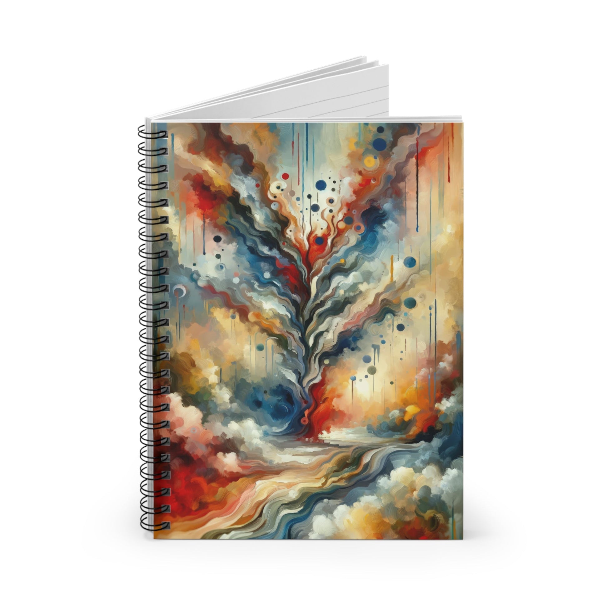 Abstract Forgiveness Offering Spiral Notebook - Ruled Line - ATUH.ART