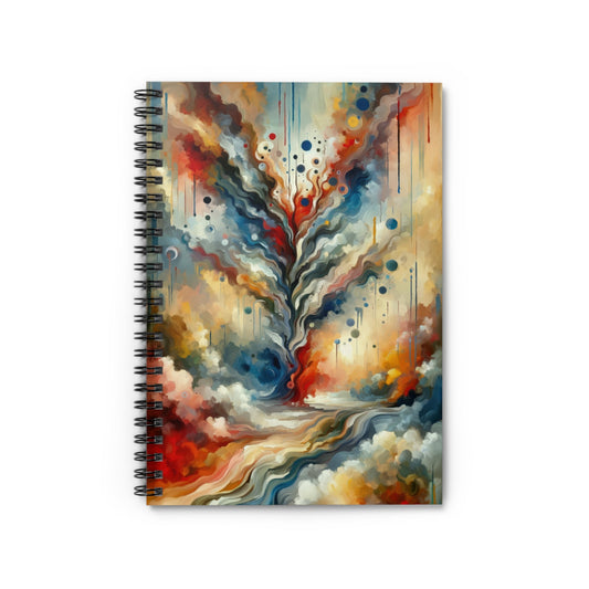 Abstract Forgiveness Offering Spiral Notebook - Ruled Line - ATUH.ART