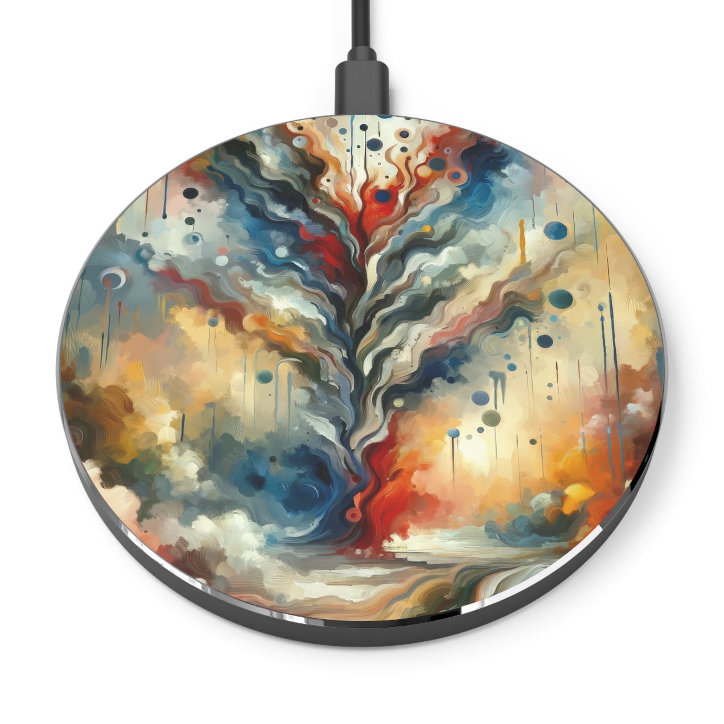 Abstract Forgiveness Offering Wireless Charger - ATUH.ART