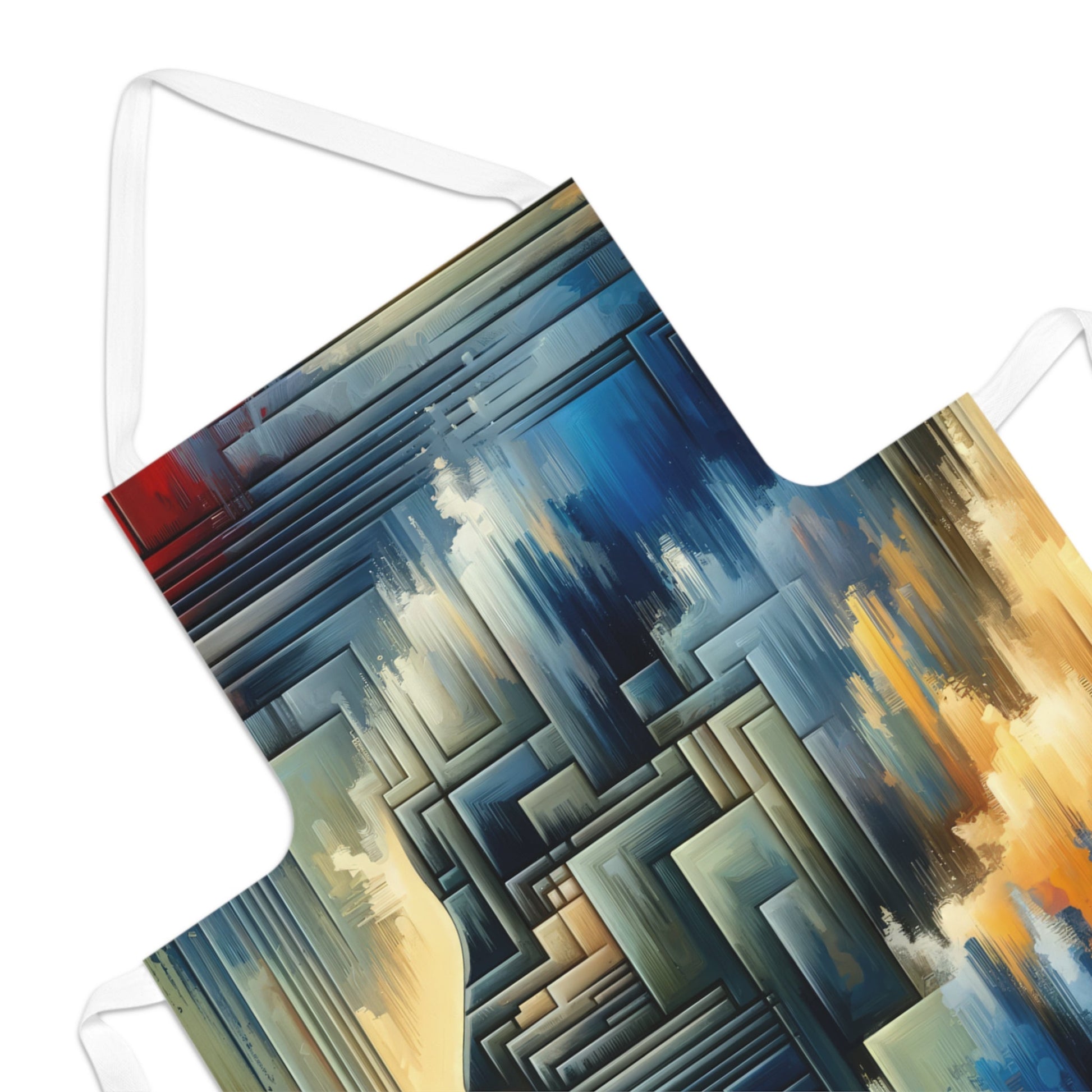 Abstract Geometric Boundaries Adult Apron (AOP) - ATUH.ART
