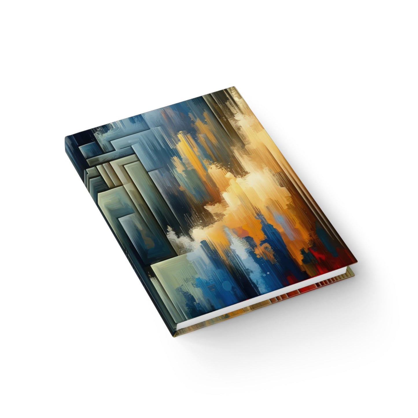 Abstract Geometric Boundaries Journal - Blank - ATUH.ART