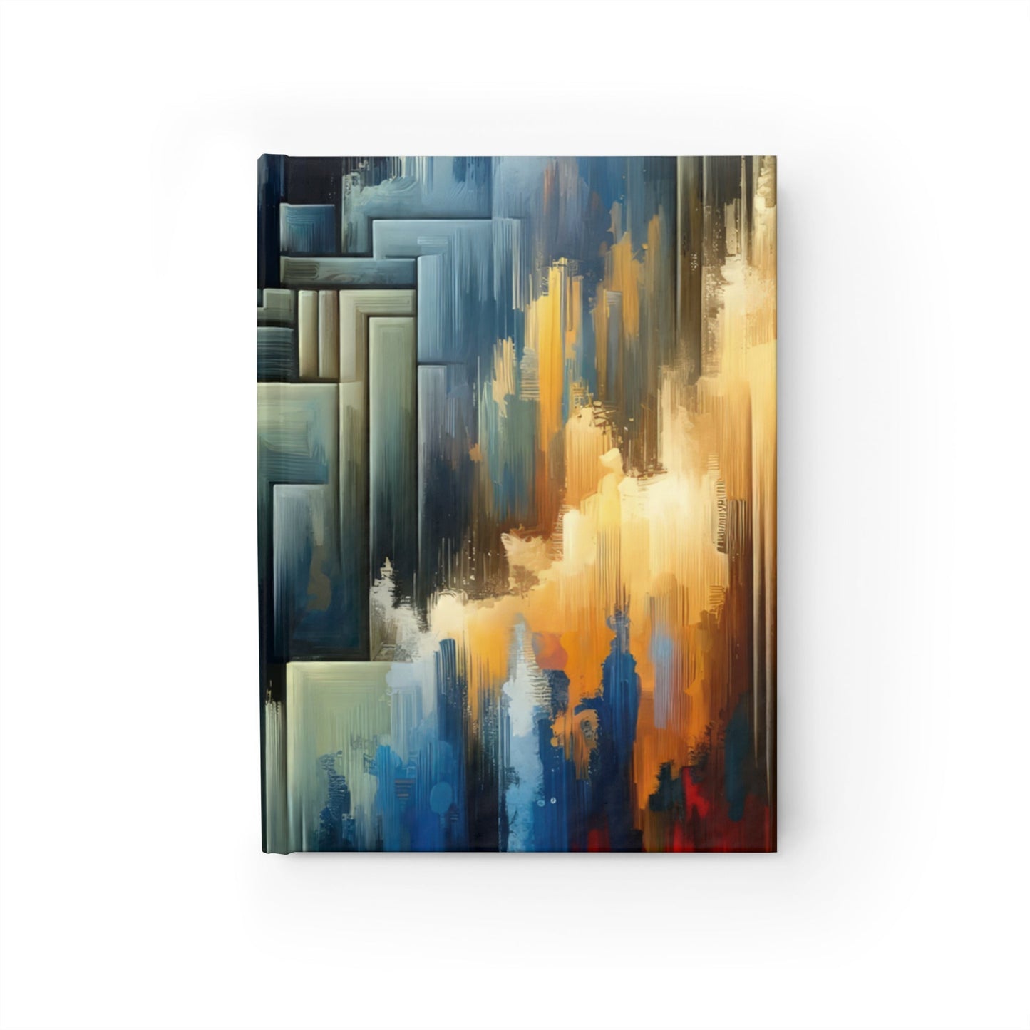 Abstract Geometric Boundaries Journal - Blank - ATUH.ART