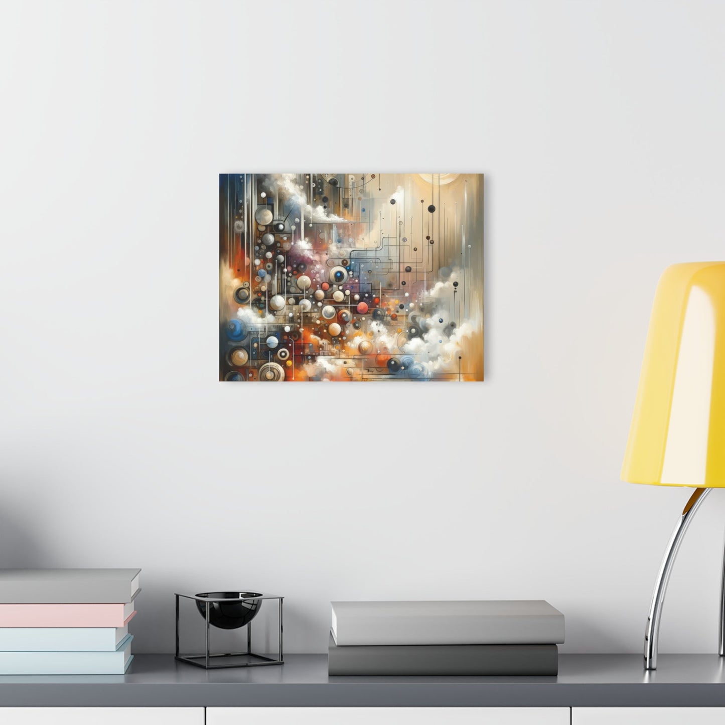 Abstract Mechanical Harmony Acrylic Prints (French Cleat Hanging) - ATUH.ART