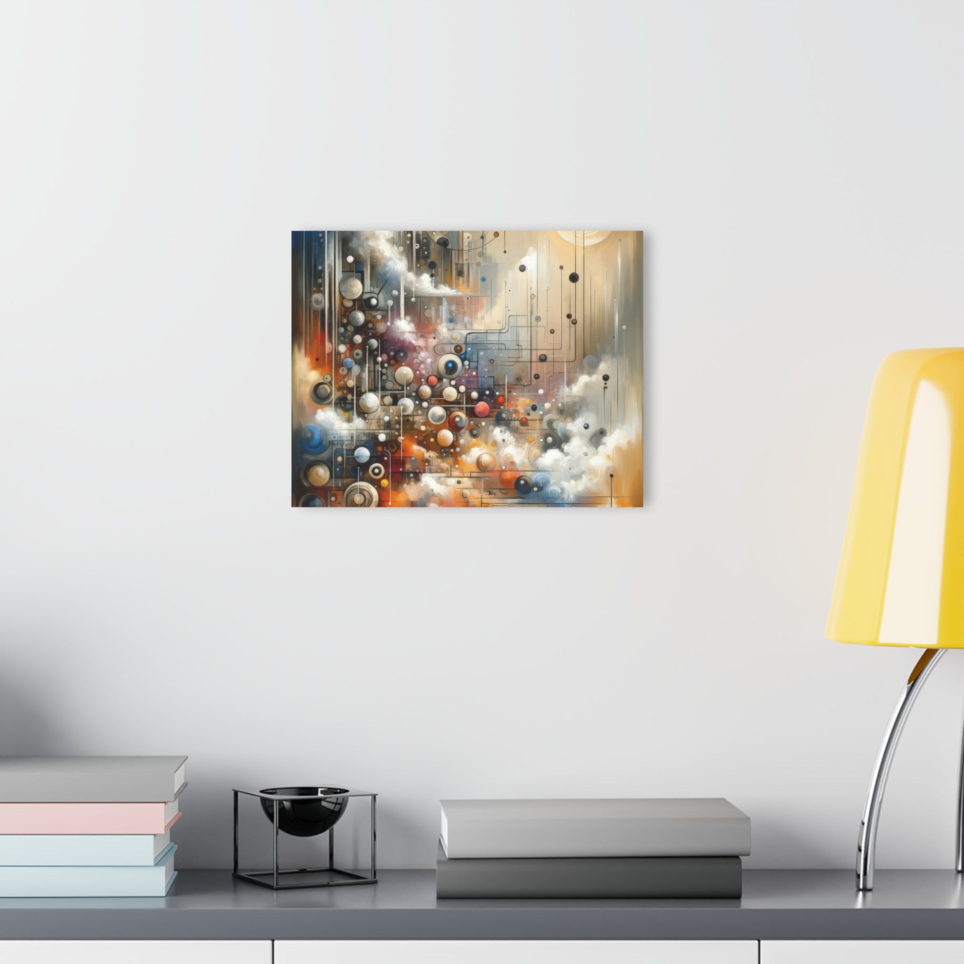 Abstract Mechanical Harmony Acrylic Prints (French Cleat Hanging) - ATUH.ART