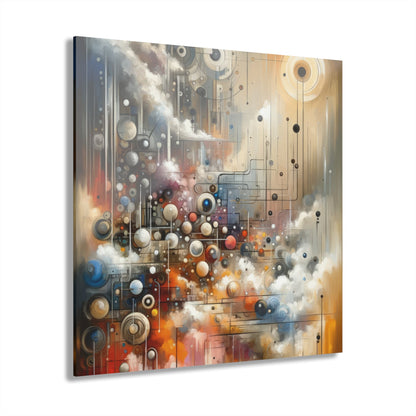 Abstract Mechanical Harmony Acrylic Prints (French Cleat Hanging) - ATUH.ART