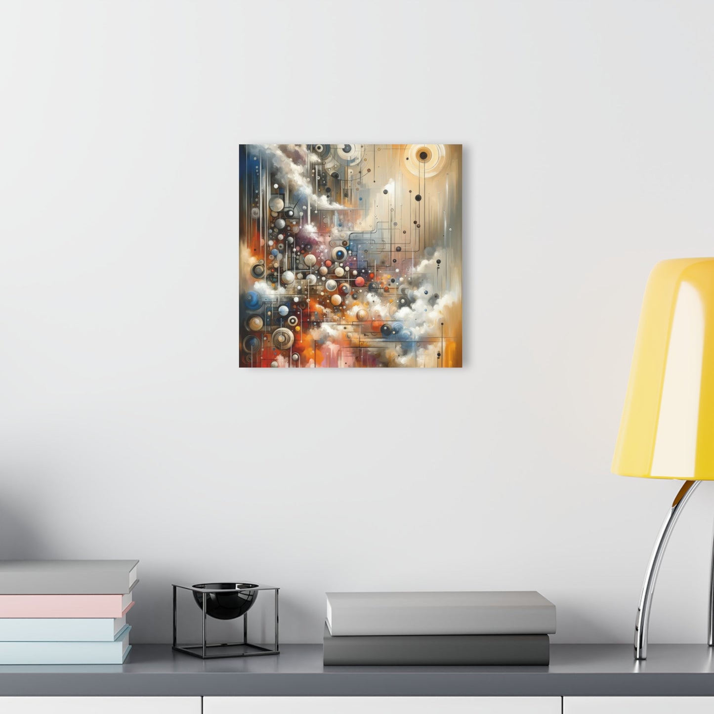 Abstract Mechanical Harmony Acrylic Prints (French Cleat Hanging) - ATUH.ART