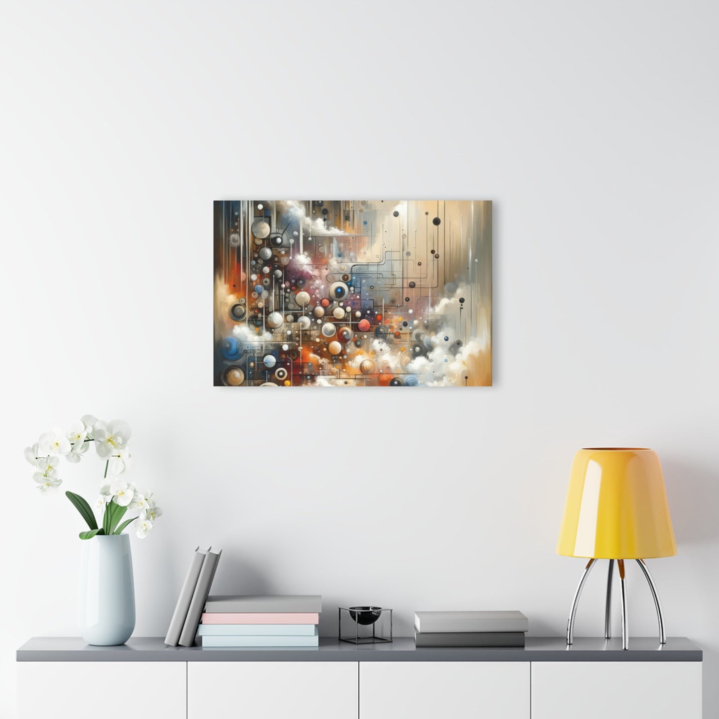 Abstract Mechanical Harmony Acrylic Prints (French Cleat Hanging) - ATUH.ART