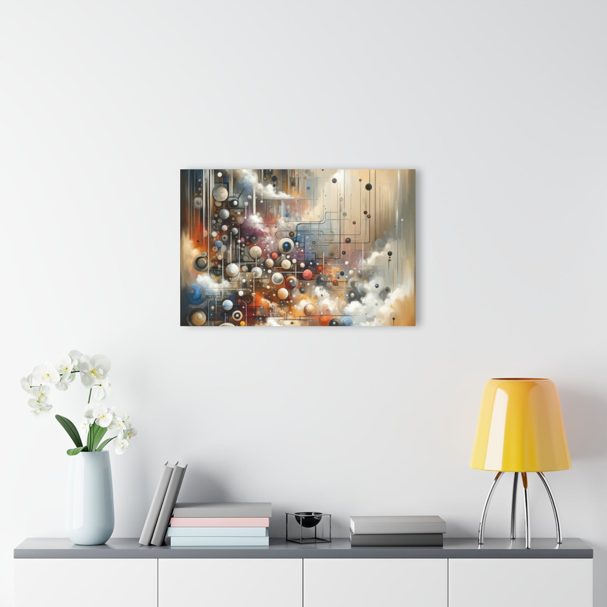 Abstract Mechanical Harmony Acrylic Prints (French Cleat Hanging) - ATUH.ART