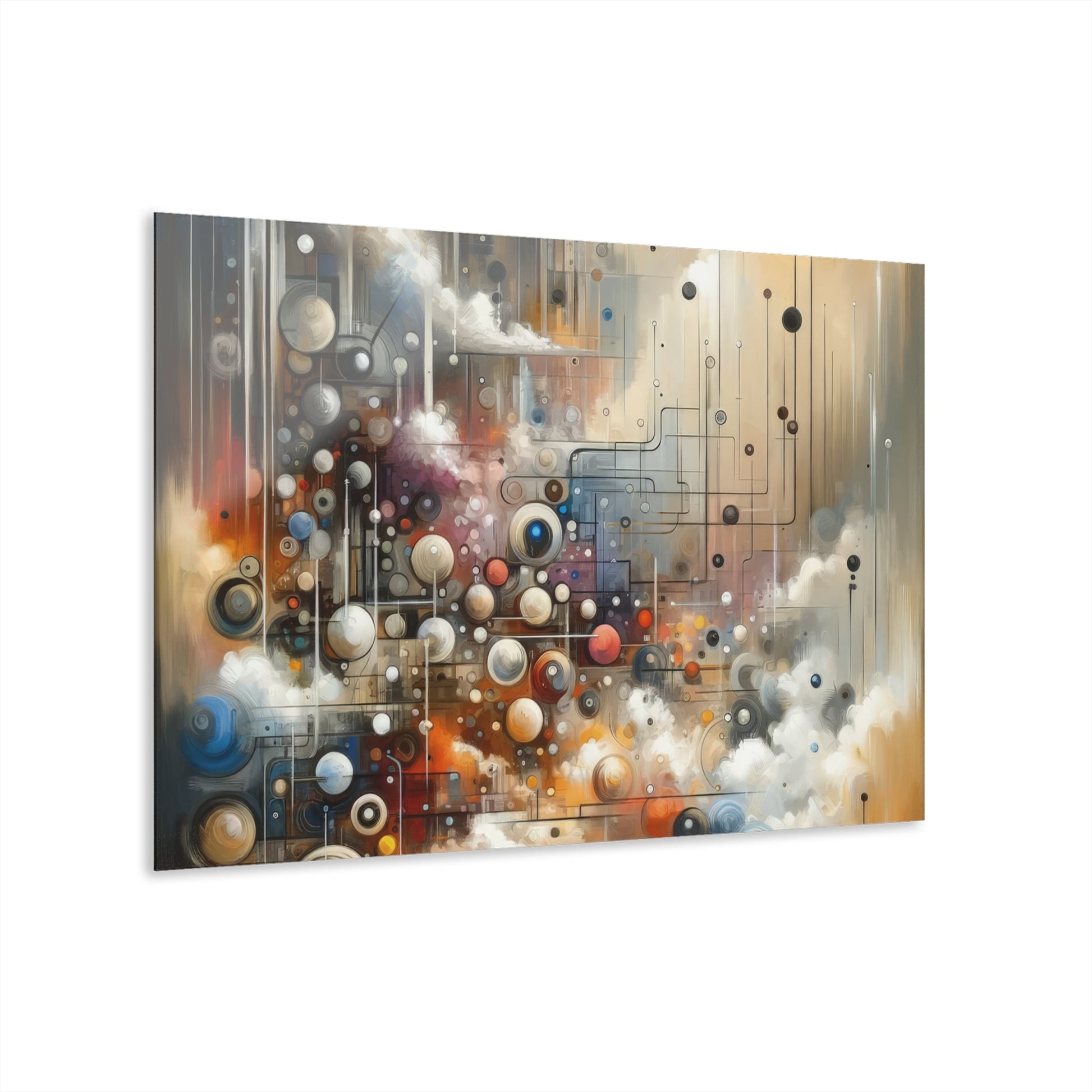 Abstract Mechanical Harmony Acrylic Prints (French Cleat Hanging) - ATUH.ART