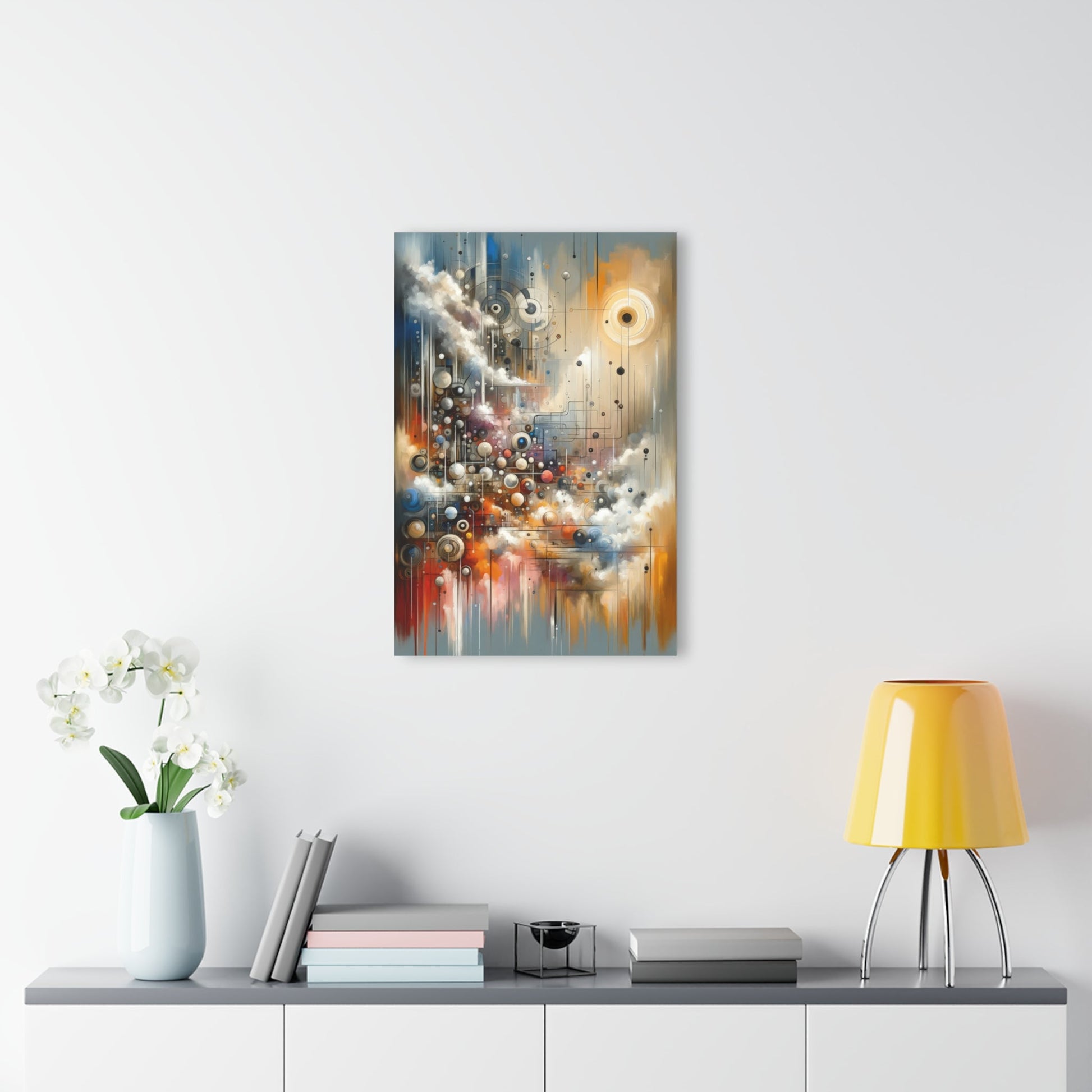 Abstract Mechanical Harmony Acrylic Prints (French Cleat Hanging) - ATUH.ART