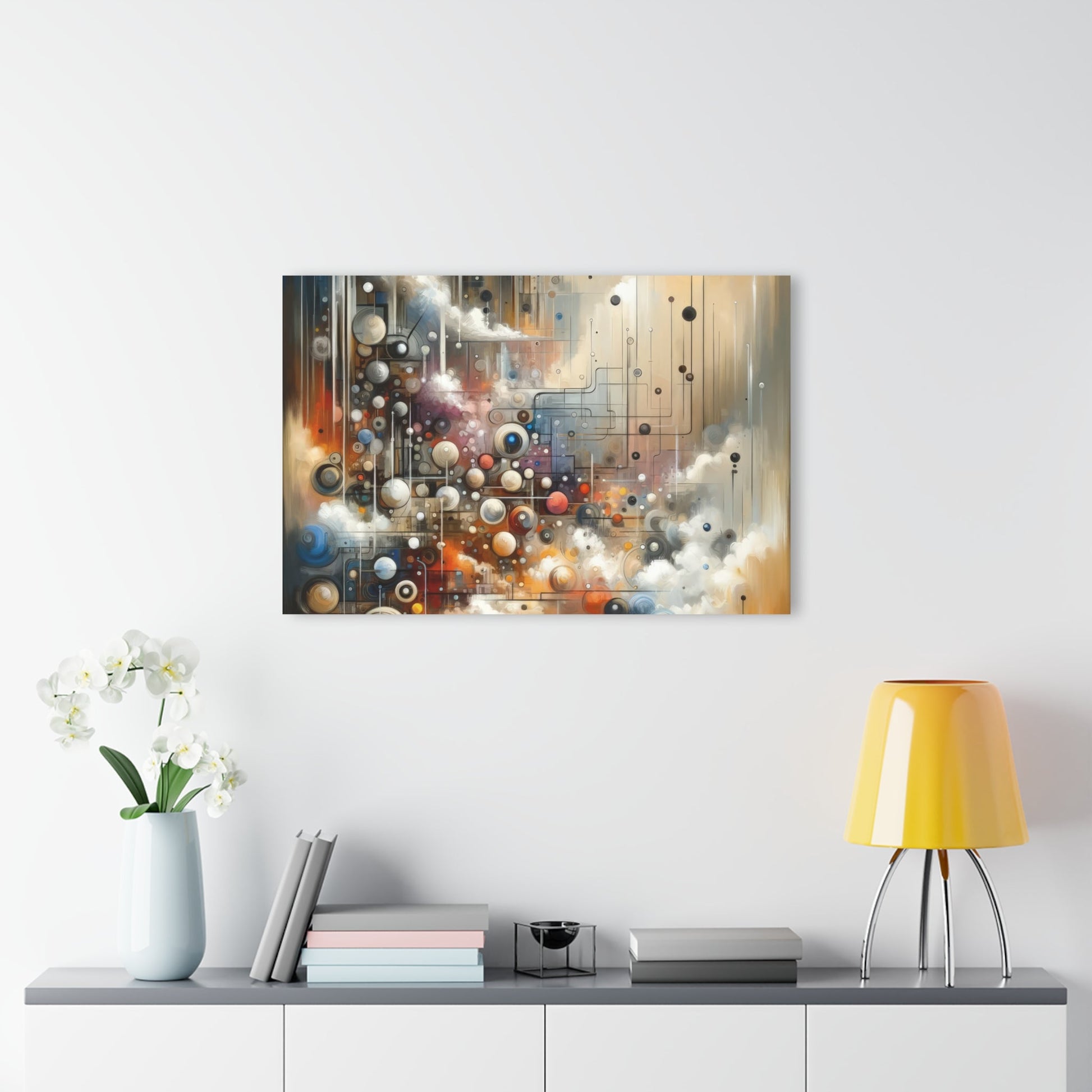 Abstract Mechanical Harmony Acrylic Prints (French Cleat Hanging) - ATUH.ART