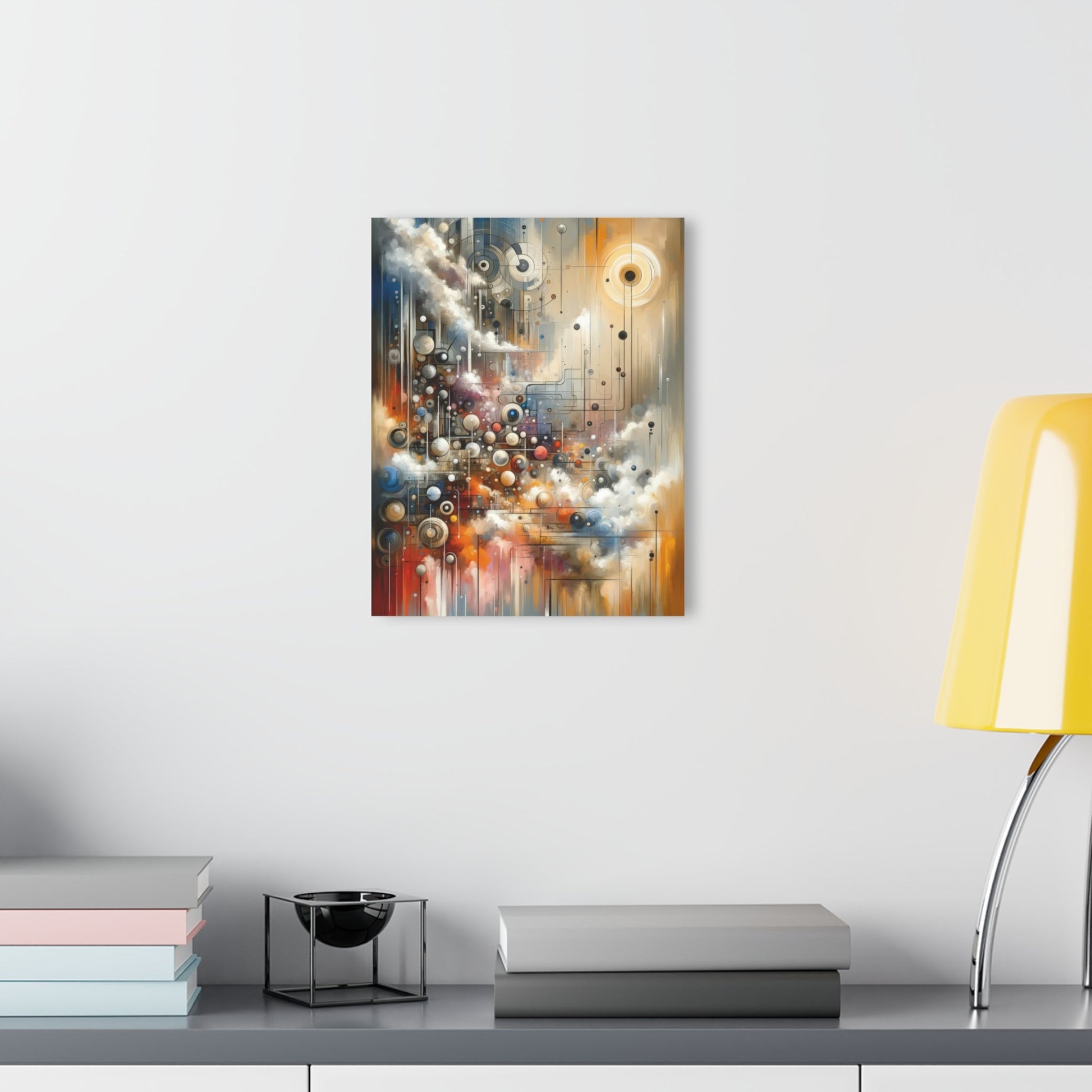 Abstract Mechanical Harmony Acrylic Prints (French Cleat Hanging) - ATUH.ART