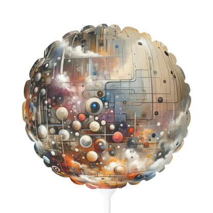 Abstract Mechanical Harmony Balloon (Round and Heart-shaped), 11" - ATUH.ART