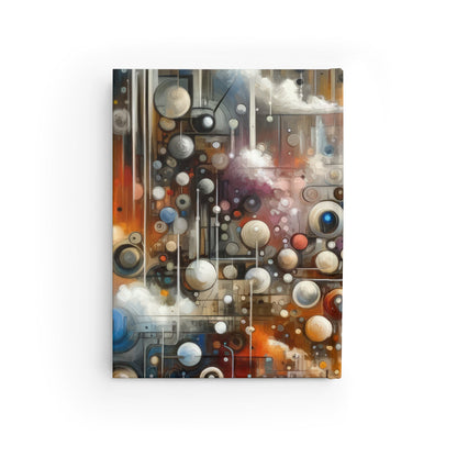 Abstract Mechanical Harmony Journal - Blank - ATUH.ART