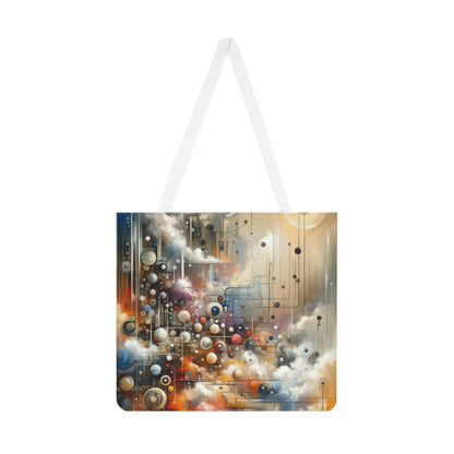 Abstract Mechanical Harmony Shoulder Tote Bag (AOP) - ATUH.ART