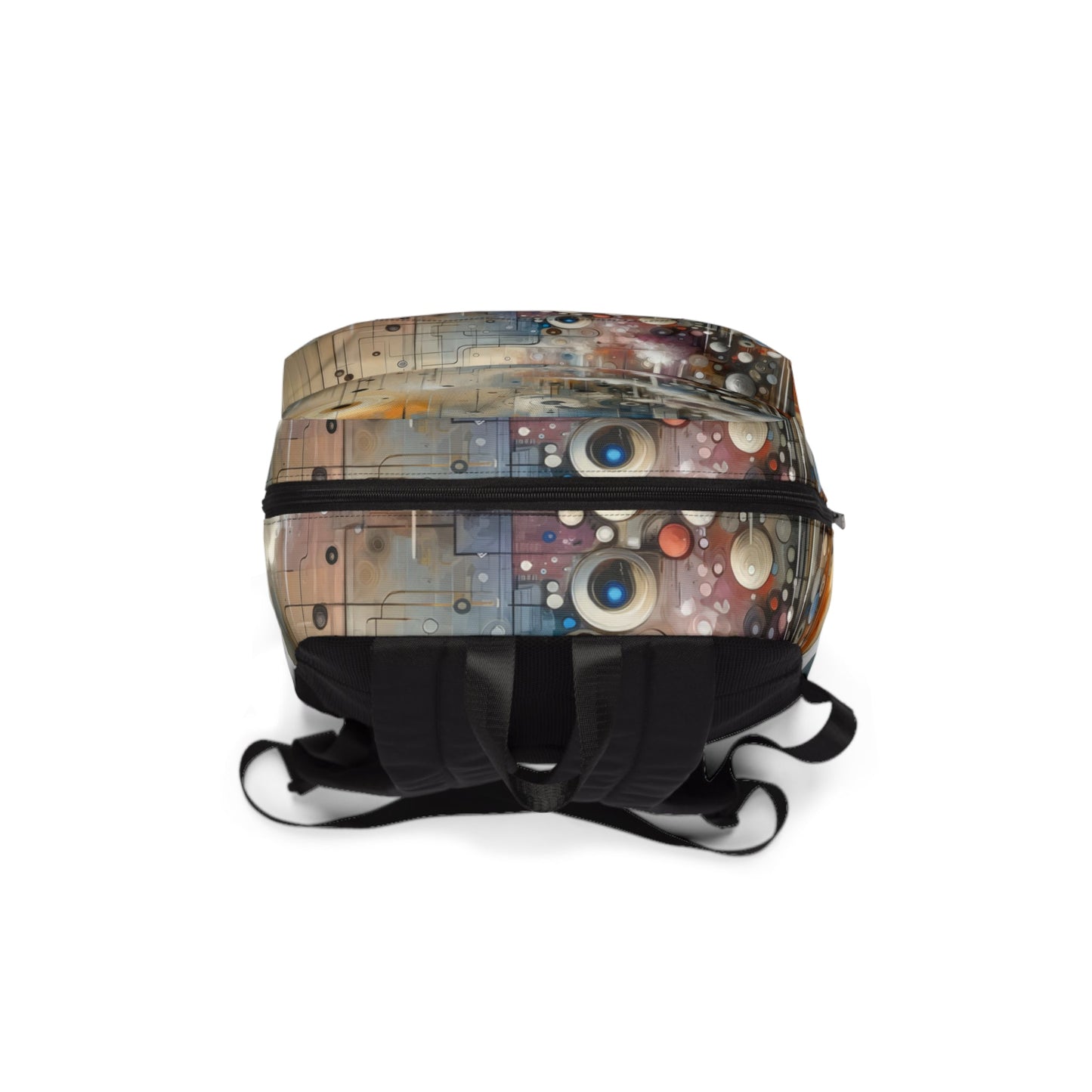 Abstract Mechanical Harmony Unisex Classic Backpack - ATUH.ART