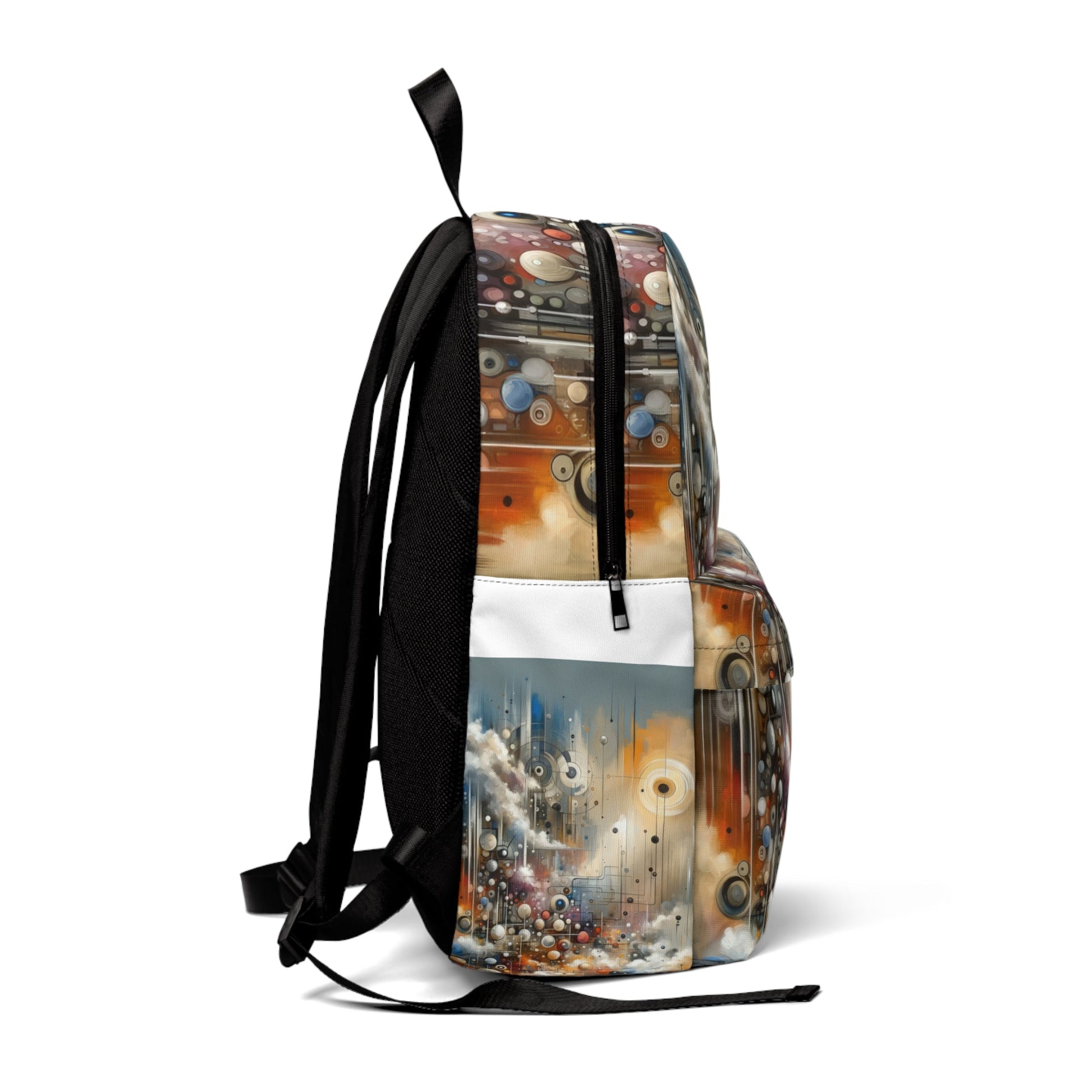 Abstract Mechanical Harmony Unisex Classic Backpack - ATUH.ART