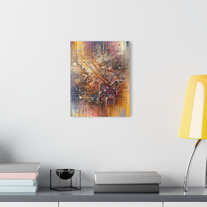 Abstract Structural Complexity Acrylic Prints (French Cleat Hanging) - ATUH.ART