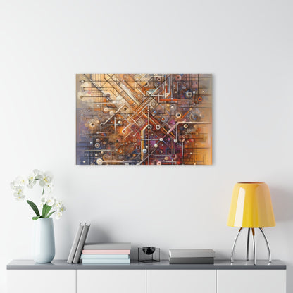 Abstract Structural Complexity Acrylic Prints (French Cleat Hanging) - ATUH.ART