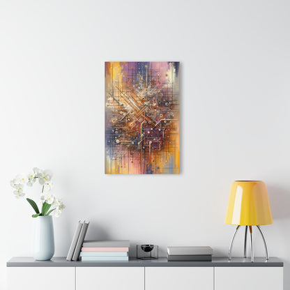 Abstract Structural Complexity Acrylic Prints (French Cleat Hanging) - ATUH.ART