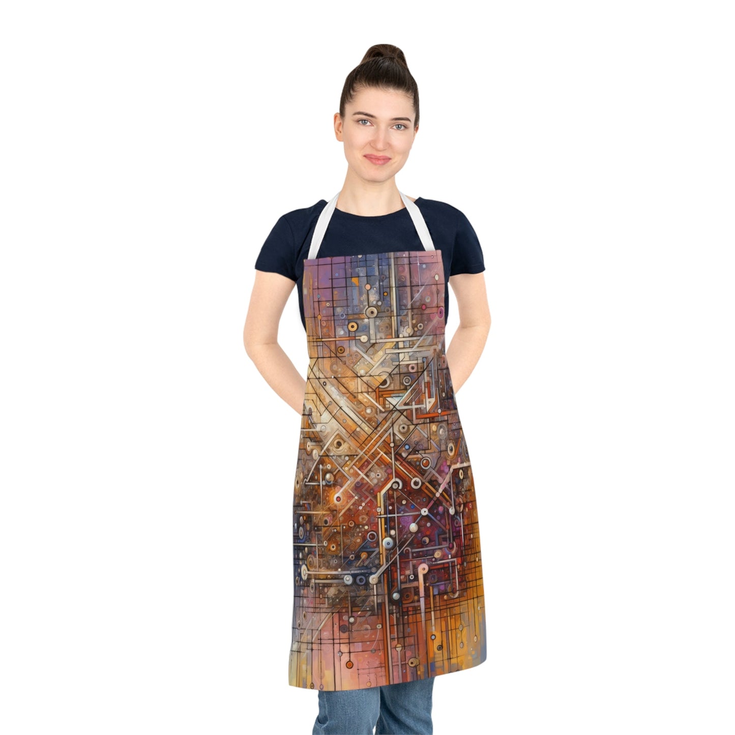 Abstract Structural Complexity Adult Apron (AOP) - ATUH.ART