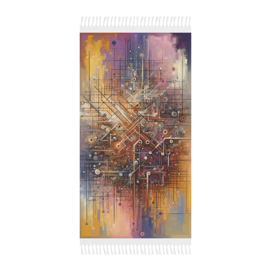 Abstract Structural Complexity Boho Beach Cloth - ATUH.ART