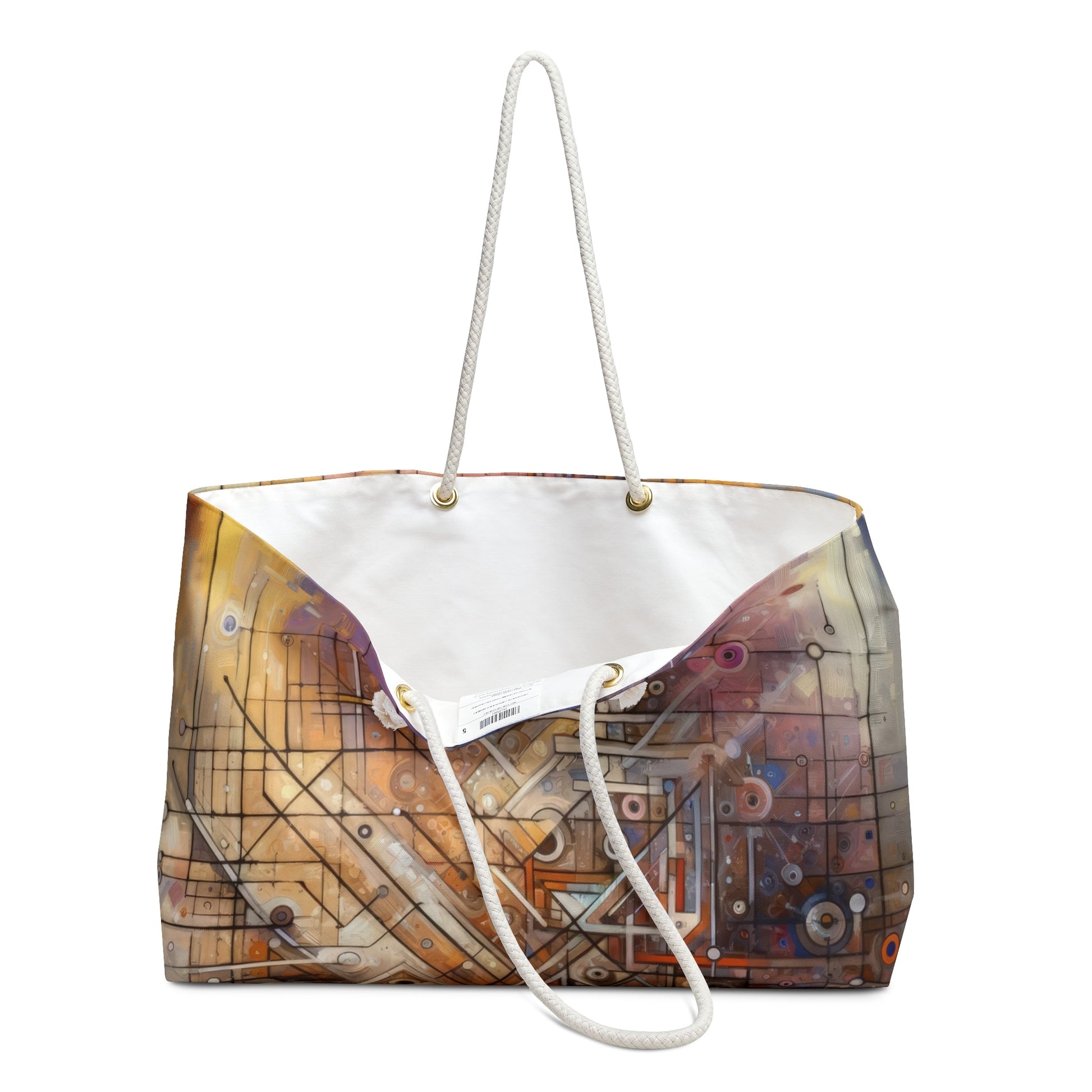 Abstract Structural Complexity Weekender Bag - ATUH.ART