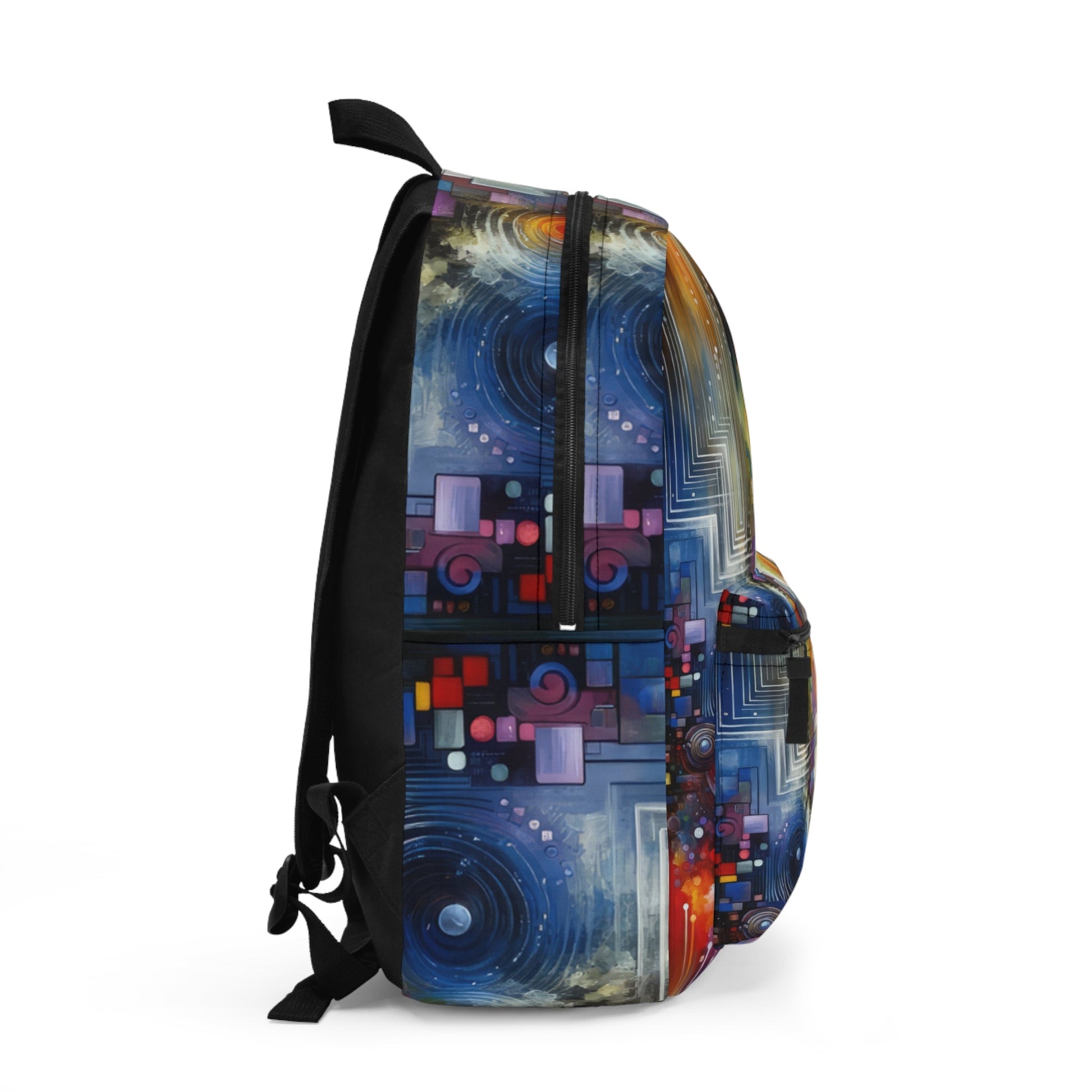 Abstract Technicolor Synthesis Backpack - ATUH.ART